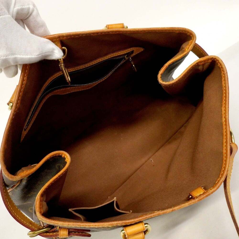 LOUIS VUITTON Brown Monogram Tote Bag - Picture 4 of 12